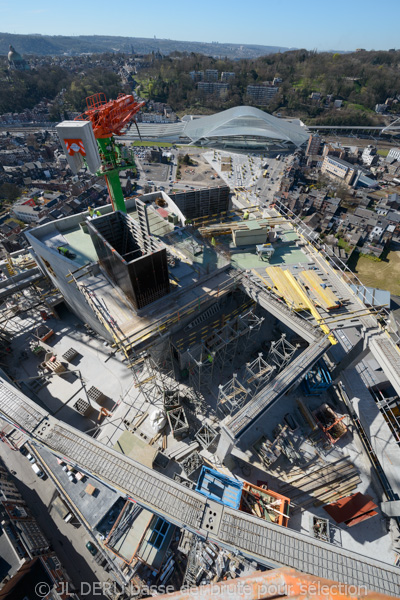 tour des finances à Liège